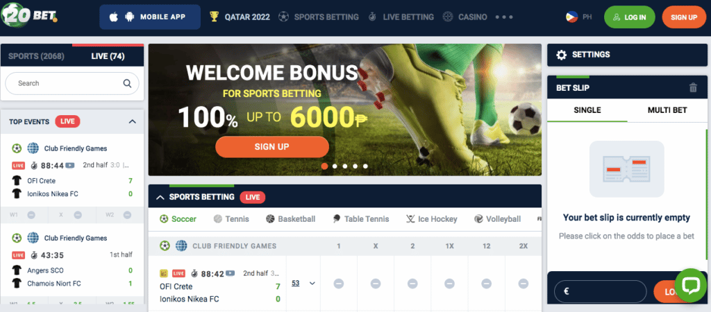 Betway offers